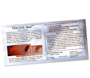 Tricide Neo Antibiotic dip for koi fish
